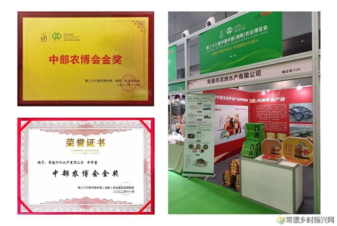 喜报!!河洲甲鱼荣获第23届中国中部(湖南)农博会金奖(图4) 喜报!!河洲甲鱼荣获第23届中国中部(湖南)农博会金奖(图4)