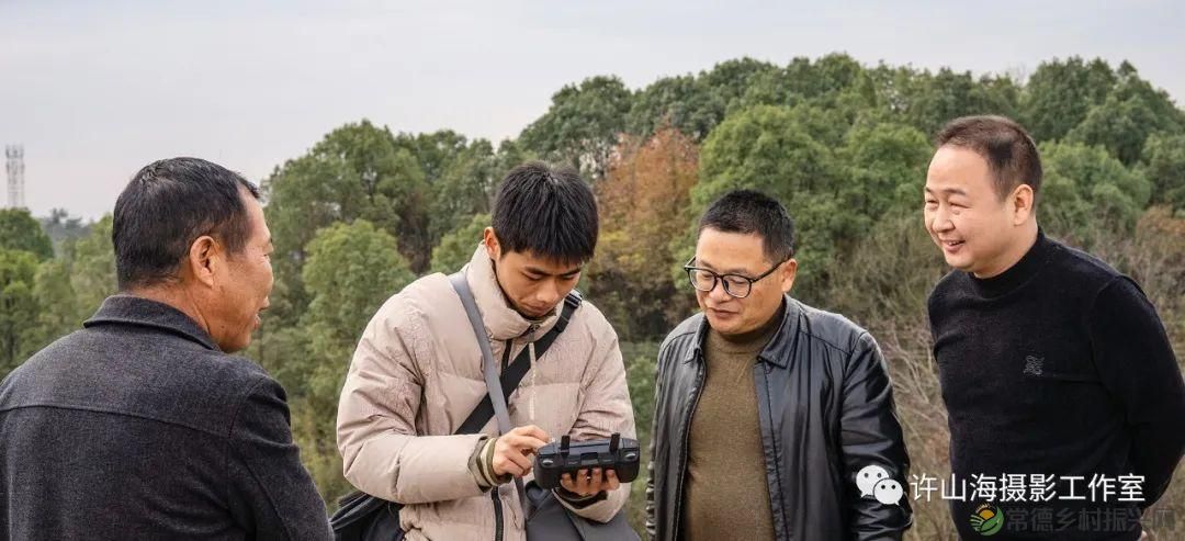 常德市库区移民专题拍摄今日收尾，以茶代酒祝贺杀青(图5)