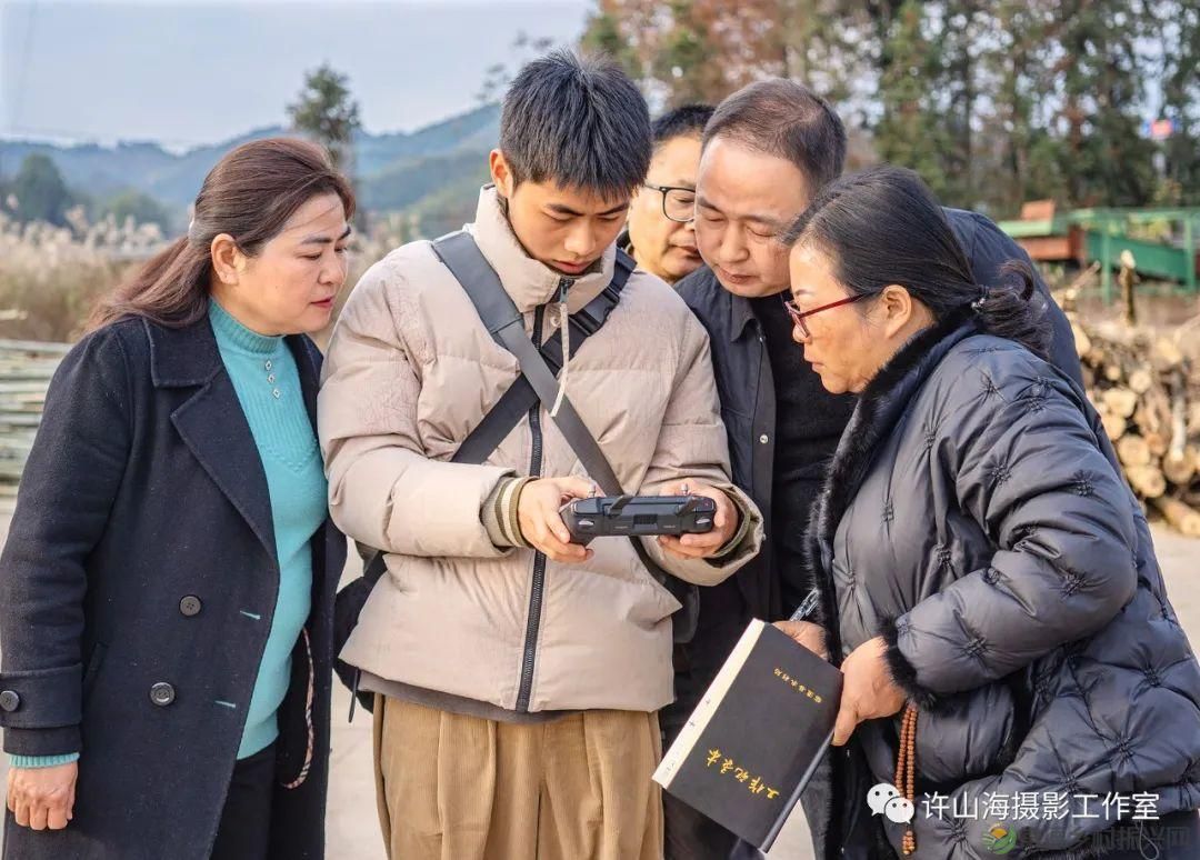 常德市库区移民专题拍摄今日收尾，以茶代酒祝贺杀青(图6)