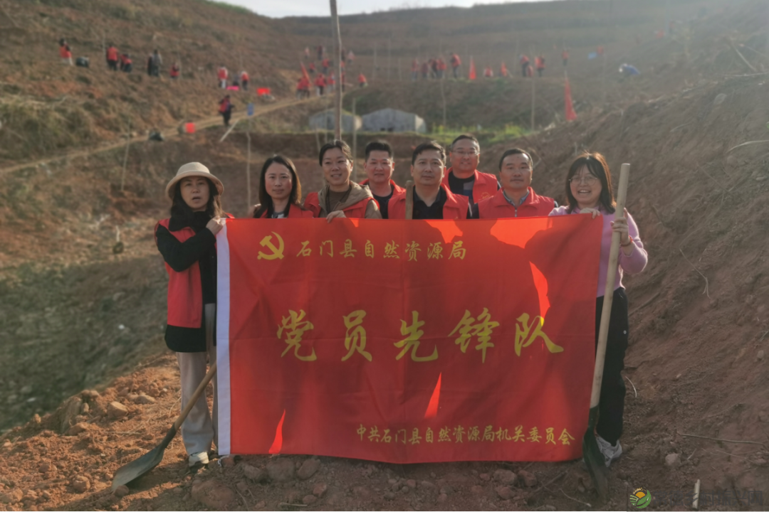 植此青绿 不负自然——常德市自然资源规划系统开展植树活动(图6) 植此青绿 不负自然——常德市自然资源规划系统开展植树活动(图6)