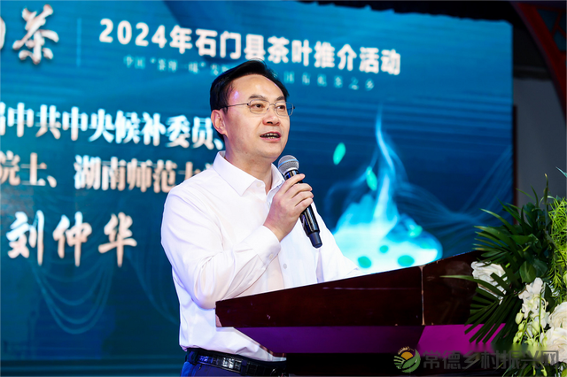 “请喝一碗石门茶”2024年石门县茶叶推介活动在京举行(图7)