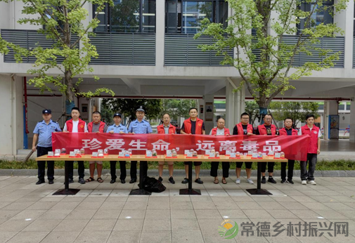 柳叶湖七里桥:开展禁毒宣传“进校园”活动行(图1) 图片