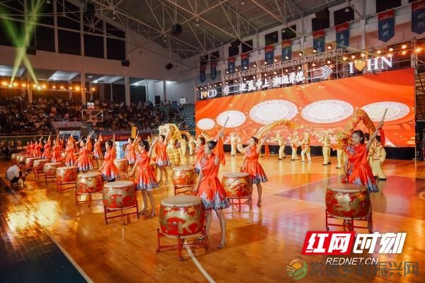 湖南球迷自己的NBA！2024湖南省篮球联赛常德开幕(图2)