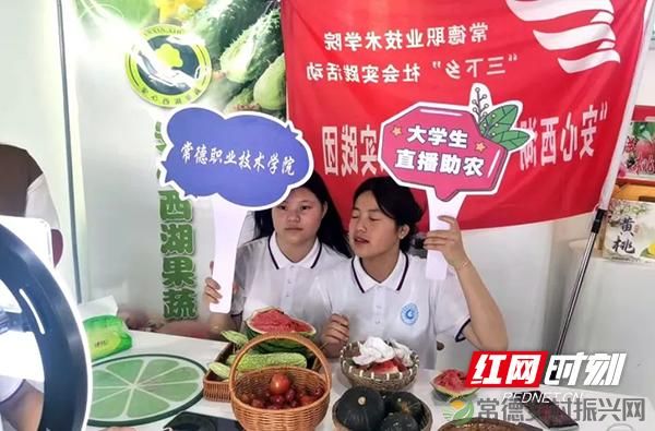 常德西湖：校企合作赋能电商 西湖优质农特产品“飞”出乡村