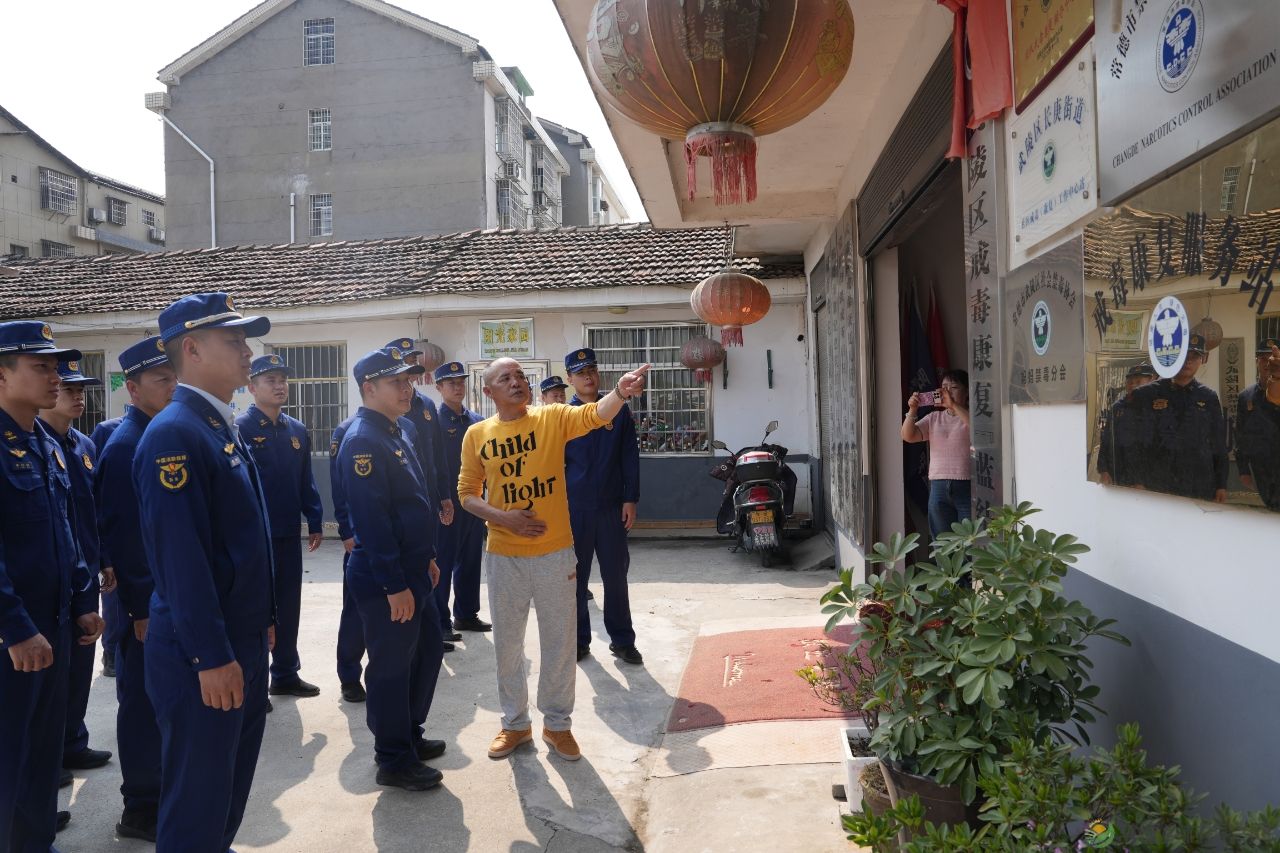 常德消防特勤指战员接受禁毒警示教育(图3)