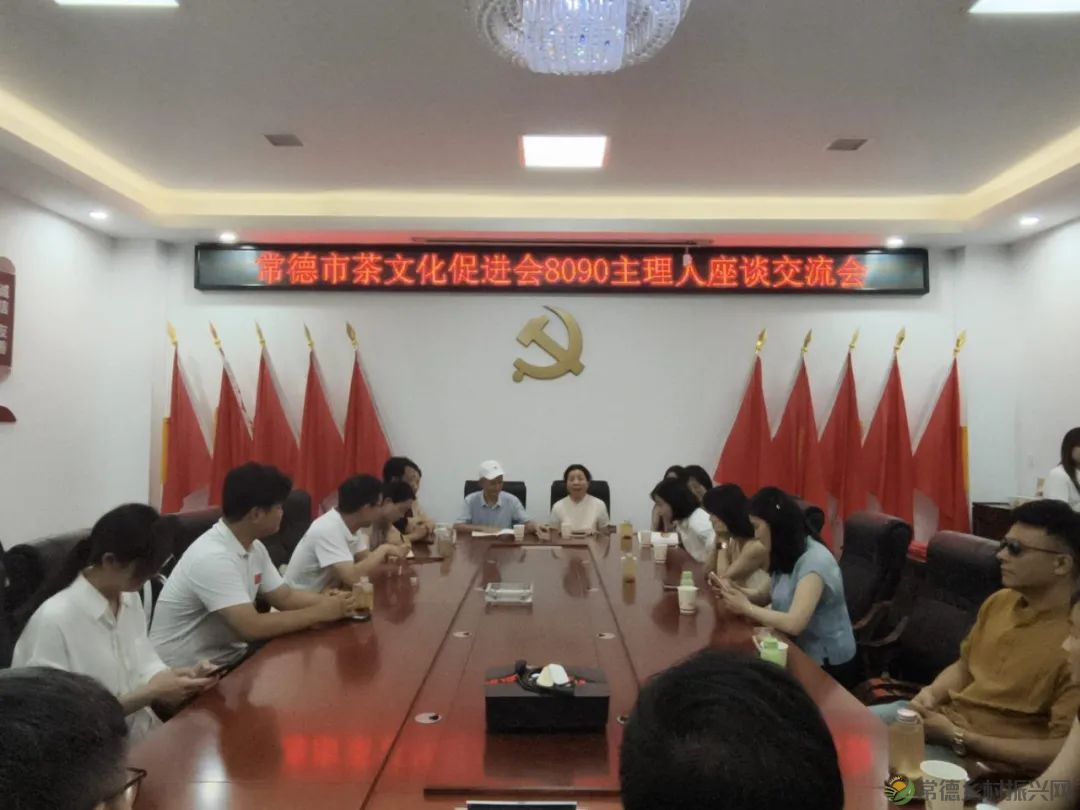 常德市茶文化促进会8090主理人共话茶文化传承与创新