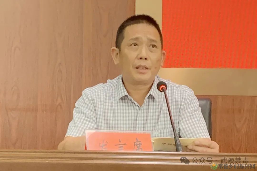 常德市武陵区社会禁毒协会会长姚进分享乡村振兴经验(图2) 图片