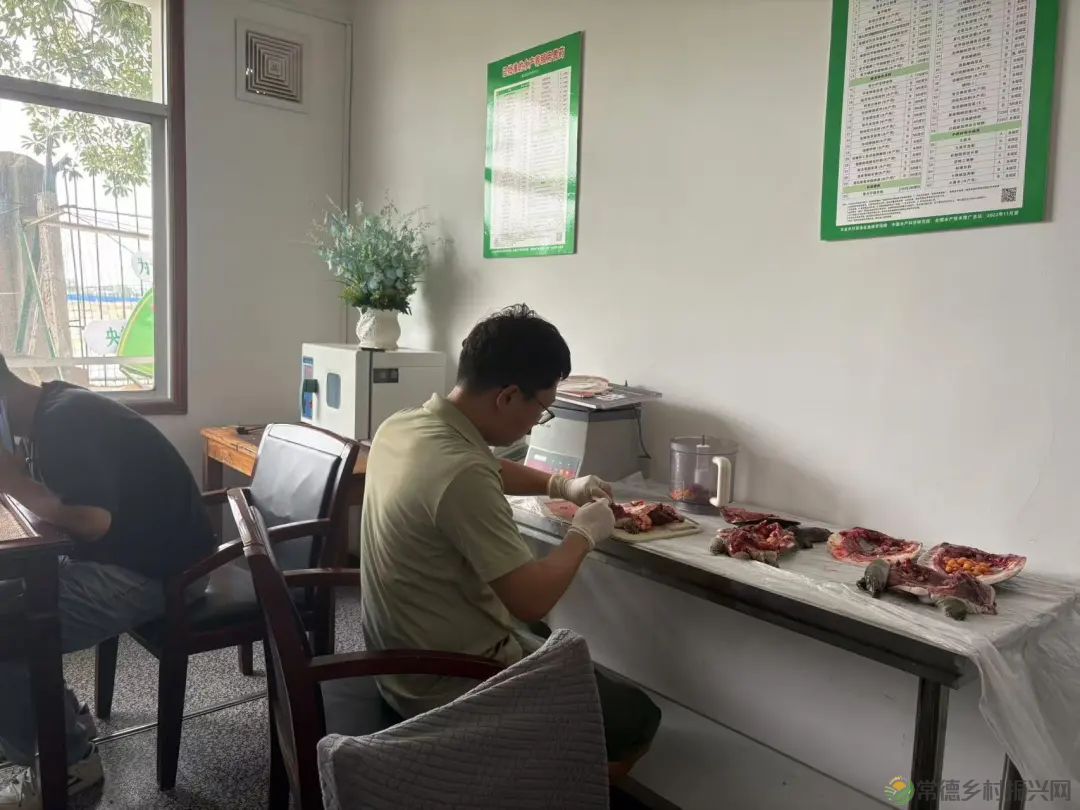 【牧渔常德】省农业农村厅来我市开展水产品质量安全监测抽样工作