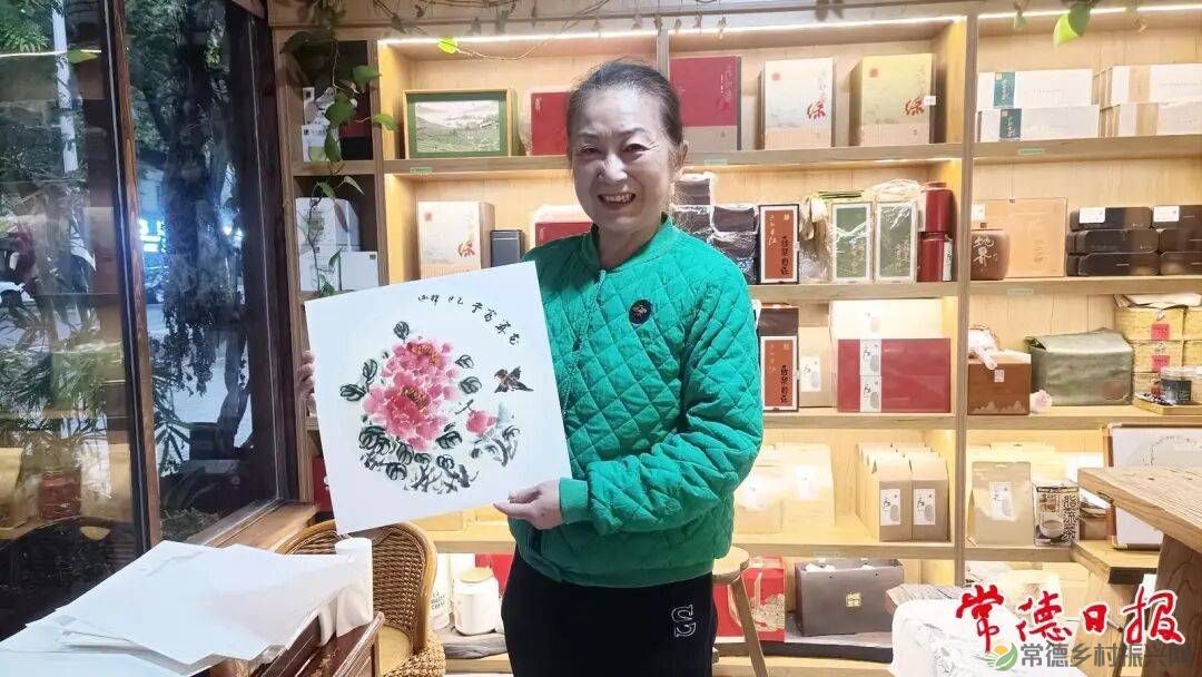 茶韵墨香润常德 曾释迦公益书画行动情暖石门银峰(图3) 茶韵墨香润常德 曾释迦公益书画行动情暖石门银峰(图3)